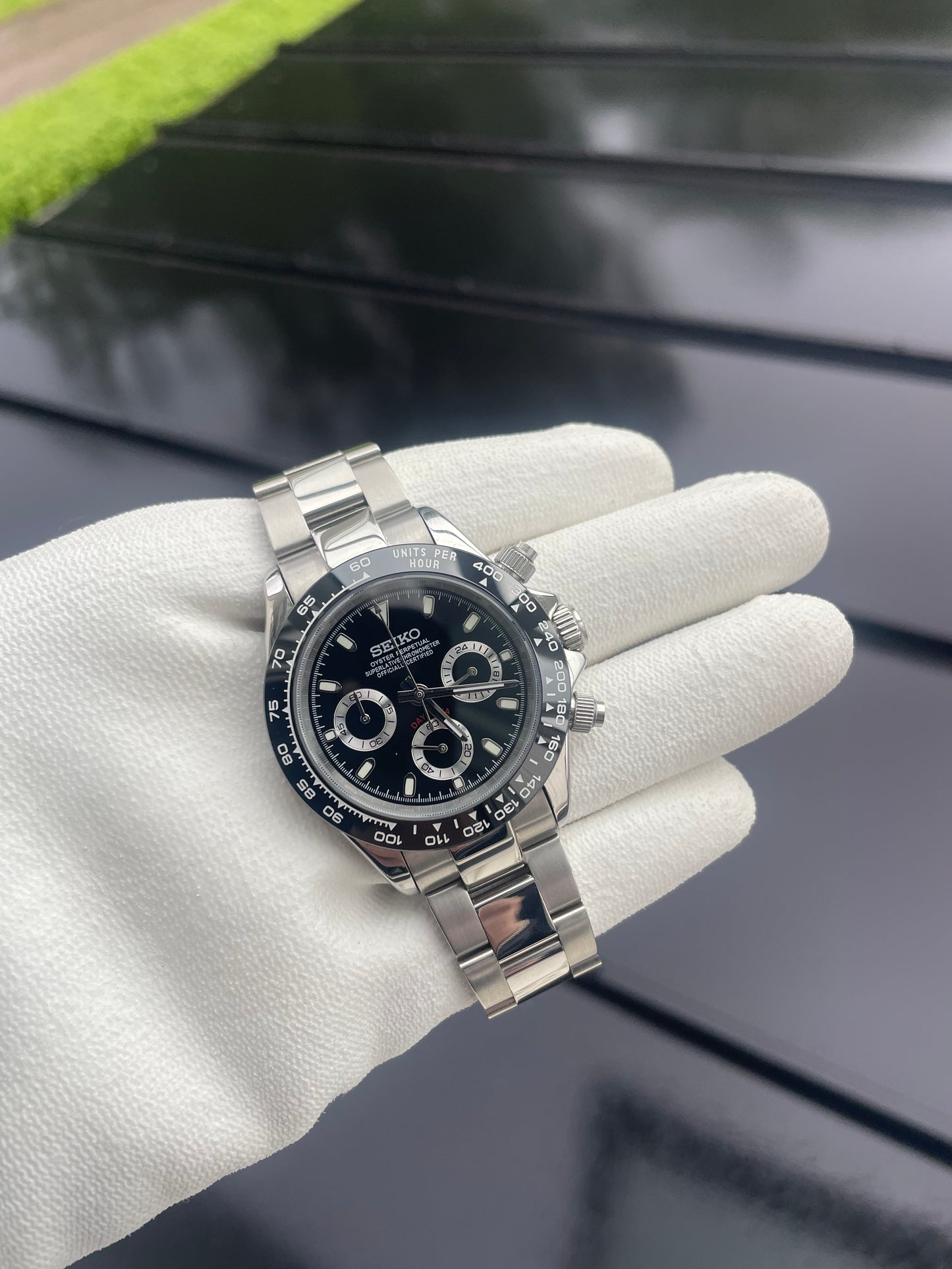 Seiko Daytona Black