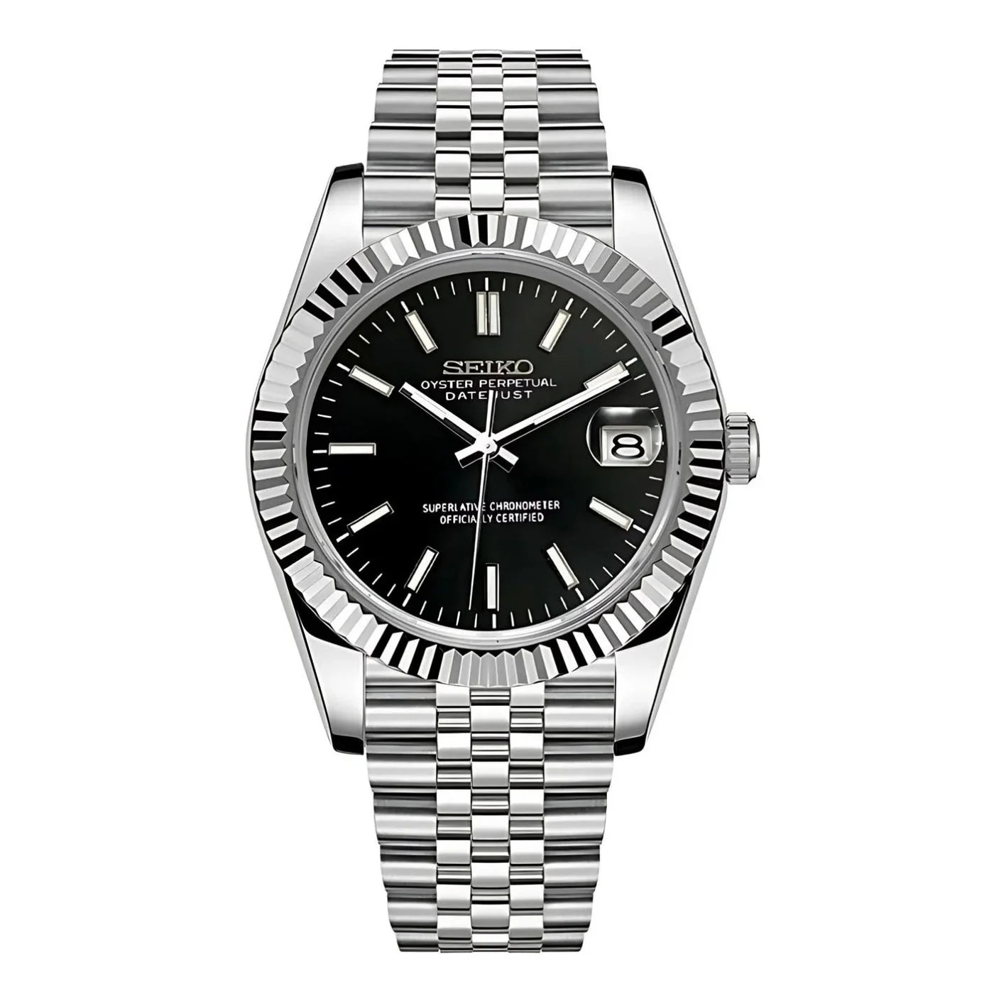 Seiko Datejust Black Dial