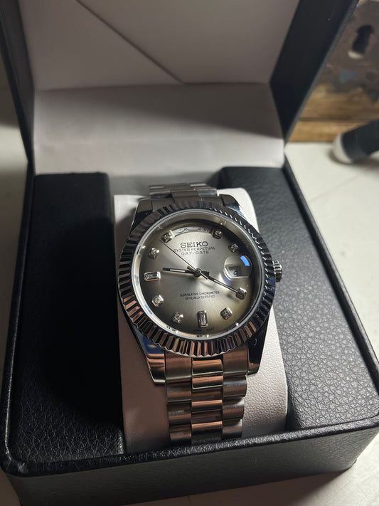Seiko Day-Date Arabic mod