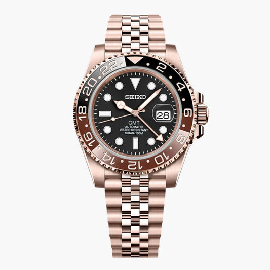 Seiko GMT 2 Rose Rootbeer