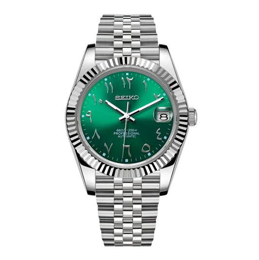 Seiko Datejust Green Arabic
