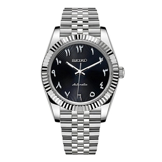 Seiko Datejust Black Dial Arabic
